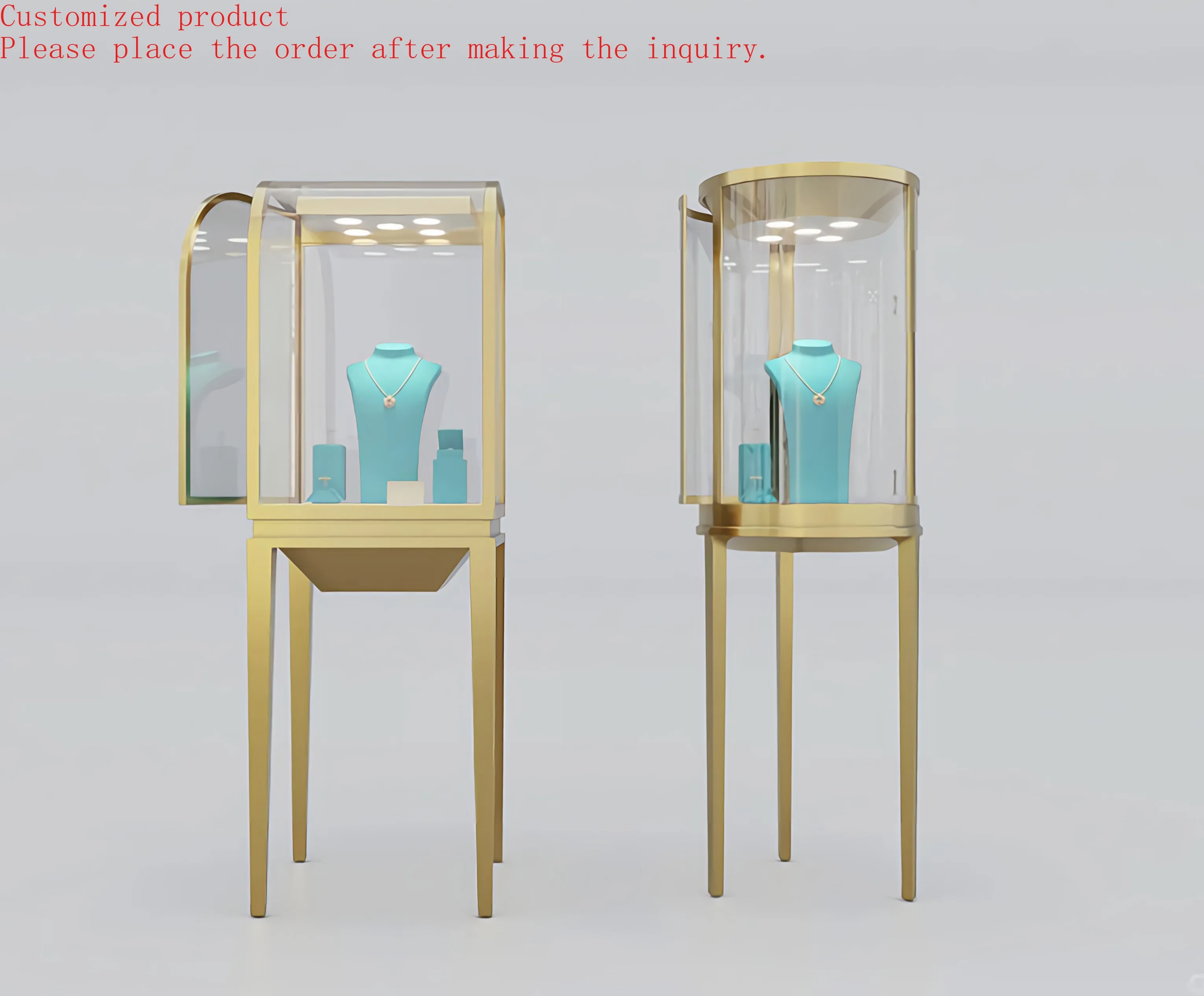 Custom.Simple and Fashionable Jewelry showcase High Quality Vertical Glass Display case Classic Cabinet Jewelry Display Tower
Custom.Simple and Fashionable Jewelry showcase High Quality Vertical Glass Display case Classic Cabinet Jewelry Display Tower