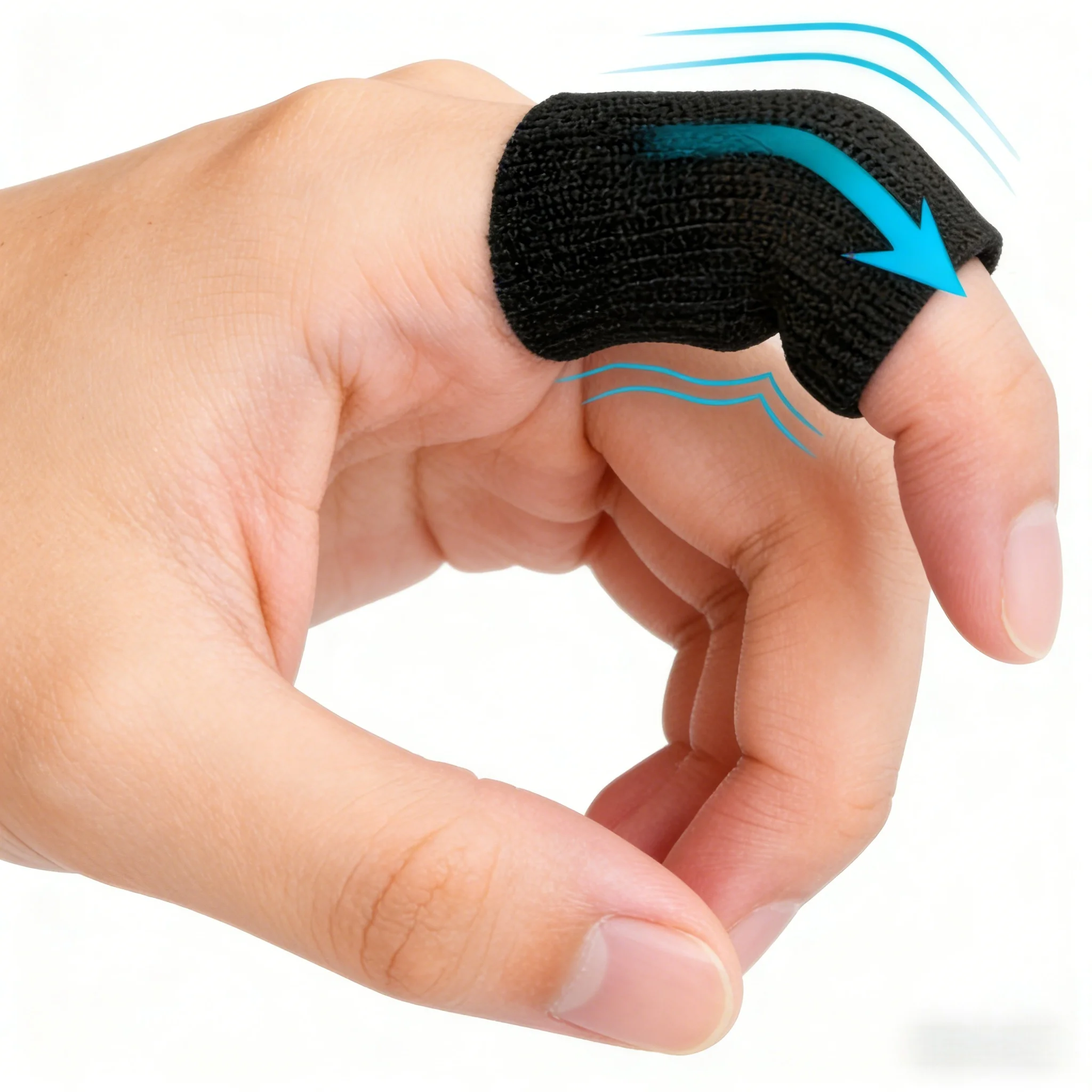 Премиальные черные напальчники (10 шт.): многоразовые и дышащие для спорта, игр и улучшенного захвата при наборе текста
Премиальные черные напальчники (10 шт.): многоразовые и дышащие для спорта, игр и улучшенного захвата при наборе текста