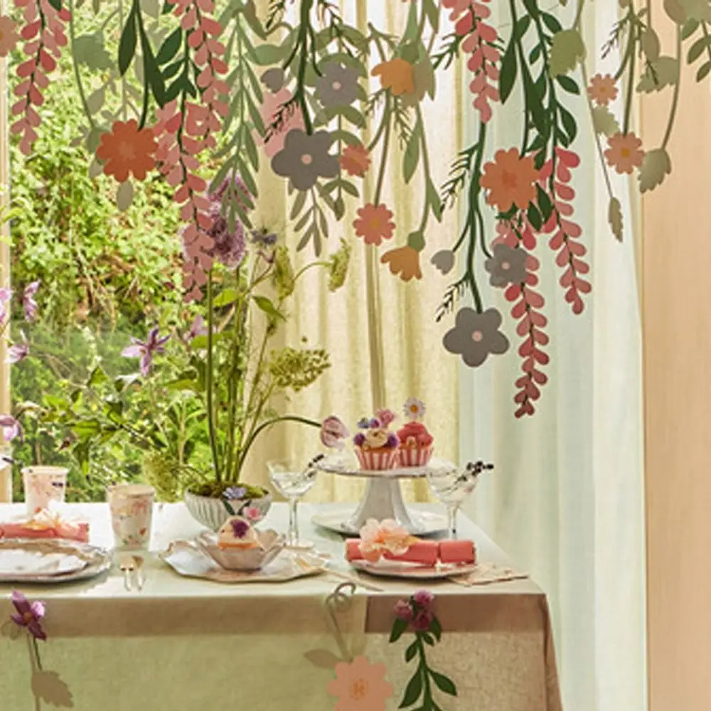 Vintage Long Leaves Flower Banner Funny Cartoon Floral Leaf Paper Banner DIY Hanging Flower Flag Summer Party
Vintage Long Leaves Flower Banner Funny Cartoon Floral Leaf Paper Banner DIY Hanging Flower Flag Summer Party