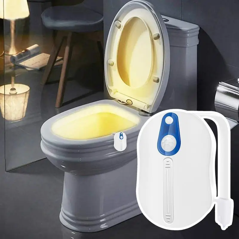 Toilet Bowl Motion Sensor Light 16-Color Changing Bowl Motion Sensor Lamp LED Bathroom Sensor Activated Nightlight For Home
Toilet Bowl Motion Sensor Light 16-Color Changing Bowl Motion Sensor Lamp LED Bathroom Sensor Activated Nightlight For Home