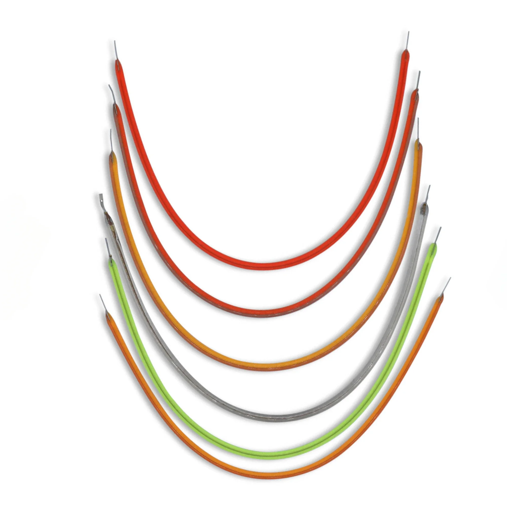 10pcs Diode Soft LED Filament DC3V 100mA 145MM 2200K 2700K Red Blue Green Pink Retro Edison Bulb Filament Lamp Accessories DIY
10pcs Diode Soft LED Filament DC3V 100mA 145MM 2200K 2700K Red Blue Green Pink Retro Edison Bulb Filament Lamp Accessories DIY