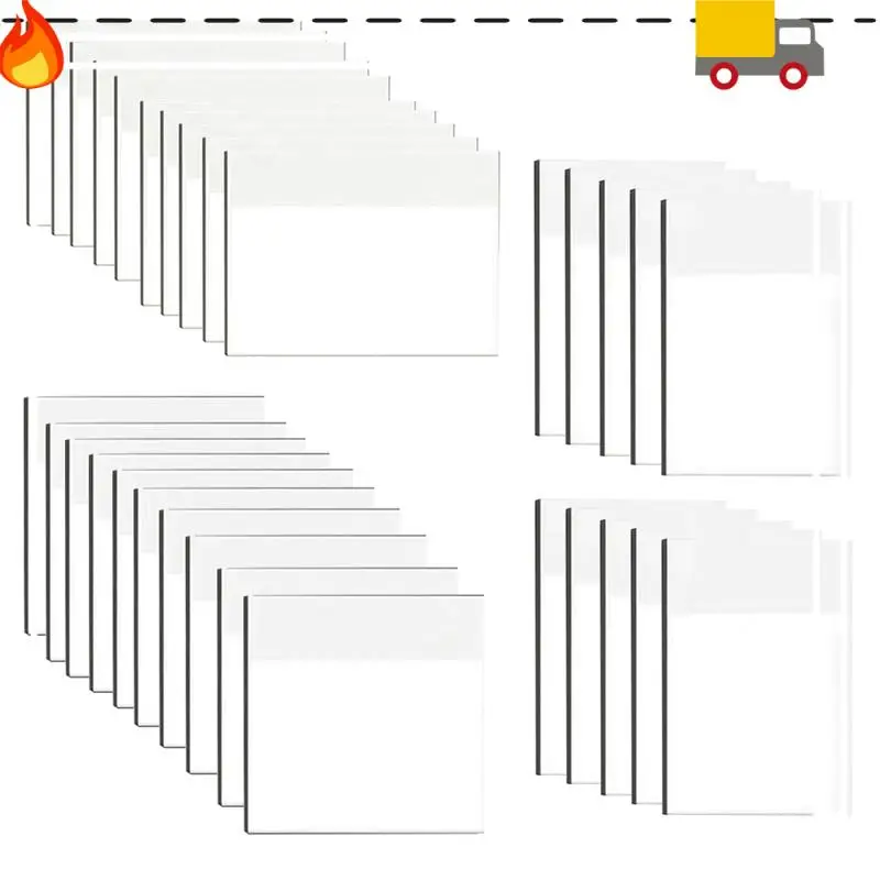 Discount-30PCS Clear Notes Pads Set 3 Sizes, Waterproof Self-Adhesive Translucent See Through Sticky Notes Kit For School & Offi
Discount-30PCS Clear Notes Pads Set 3 Sizes, Waterproof Self-Adhesive Translucent See Through Sticky Notes Kit For School & Offi