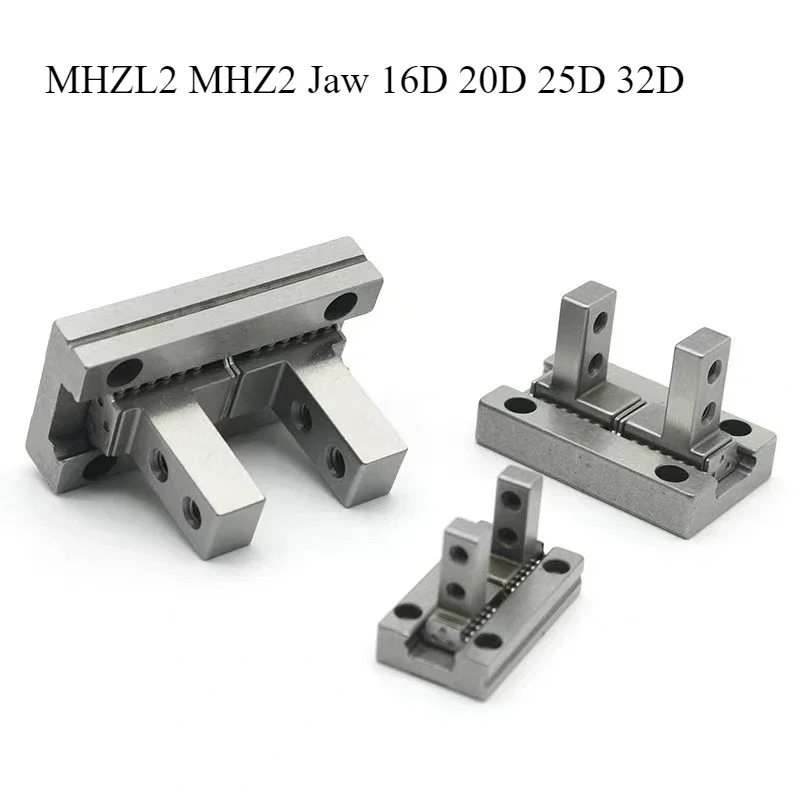 Parallel Finger Head MHZ2 Jaw 16D 20D 25D 32D 40D Ball Clamping Claw Cylinder Accessories Factory Direct Sales
Parallel Finger Head MHZ2 Jaw 16D 20D 25D 32D 40D Ball Clamping Claw Cylinder Accessories Factory Direct Sales