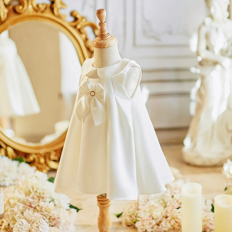 Wed Dress 2025 White Baby Girl First Birthday Wedding Flower Girl Princess Gown Celebration Costume Outfit Infant Toddler Party
Wed Dress 2025 White Baby Girl First Birthday Wedding Flower Girl Princess Gown Celebration Costume Outfit Infant Toddler Party