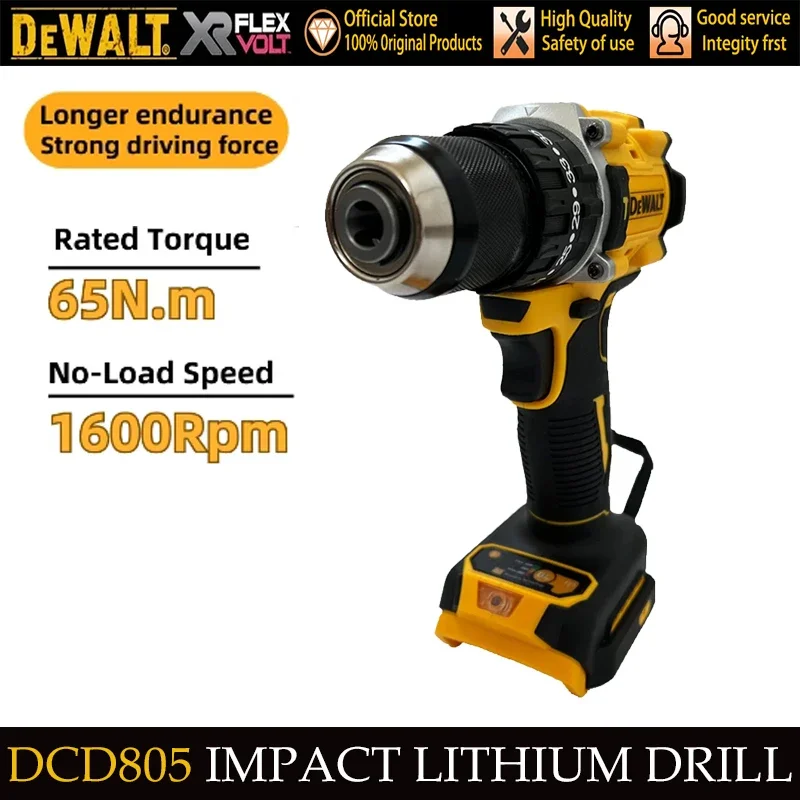 Original DEWALT DCD805 Brushless Impact Drill Cordless Electric Screwdriver Multi-Function Hand Drill 20V Power Tools
Original DEWALT DCD805 Brushless Impact Drill Cordless Electric Screwdriver Multi-Function Hand Drill 20V Power Tools