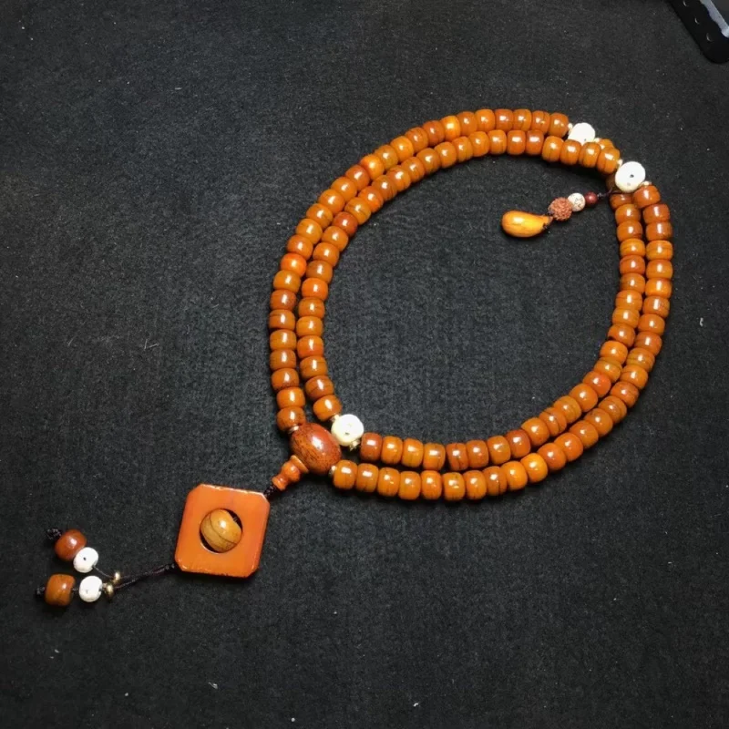 Yak Bone 108 , Tibetan Style Buddhist Beads, Ox Horn , Unisex Bodhi Bracelet
Yak Bone 108 , Tibetan Style Buddhist Beads, Ox Horn , Unisex Bodhi Bracelet