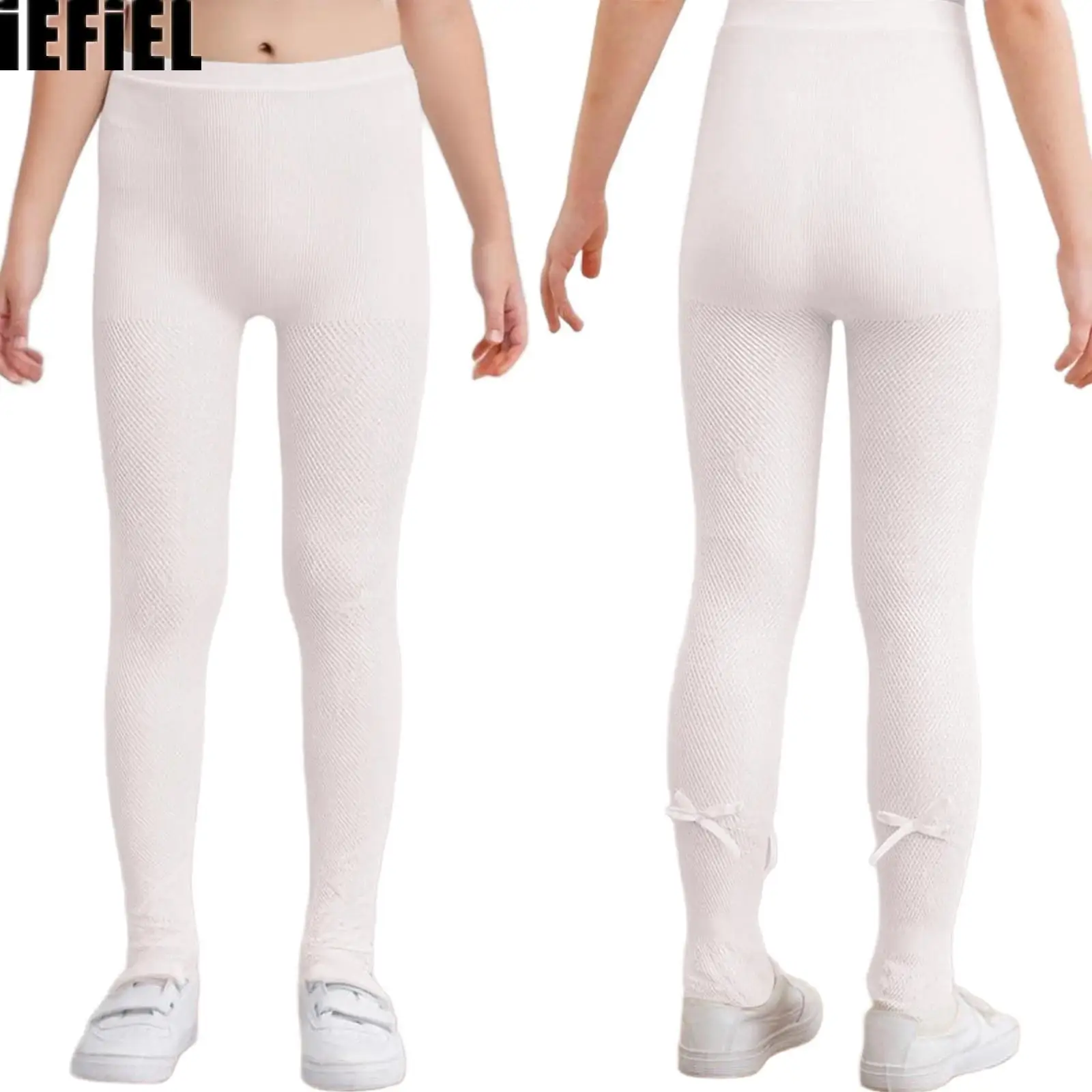 Kids Girls Sheer Mesh Pantyhose Lightweight Stretchy Cute Bowknots Ballet Tights Hollow Out Elastic Waistband Dance Accessories
Kids Girls Sheer Mesh Pantyhose Lightweight Stretchy Cute Bowknots Ballet Tights Hollow Out Elastic Waistband Dance Accessories