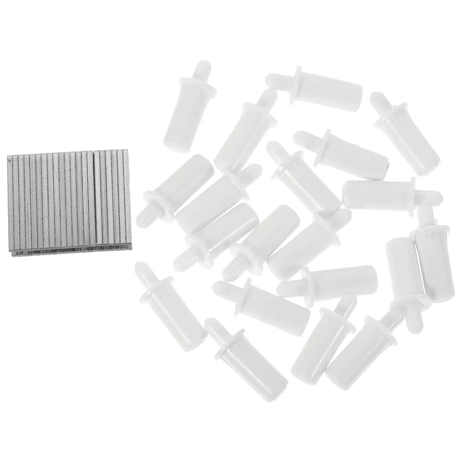 40pcs Shutter Repair Kit Stainless Steel Louvers Staples Plastic Blinds Pins Replacement Window Screen Plunger Furniture
40pcs Shutter Repair Kit Stainless Steel Louvers Staples Plastic Blinds Pins Replacement Window Screen Plunger Furniture