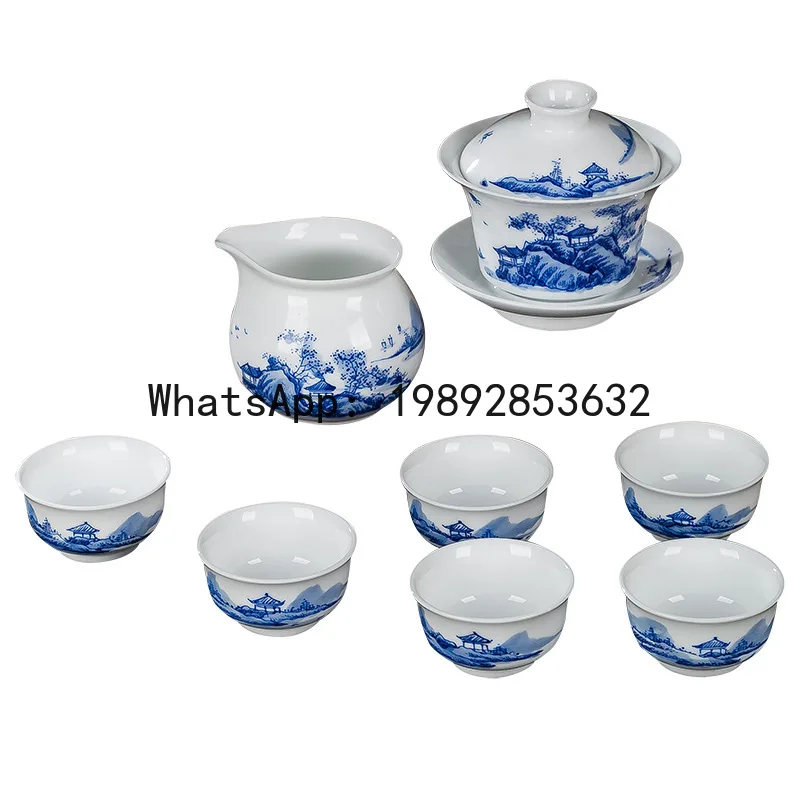 P4-1 tea set household gift kung fu tea set teacup hand-painted teapot saucer crafted
P4-1 tea set household gift kung fu tea set teacup hand-painted teapot saucer crafted