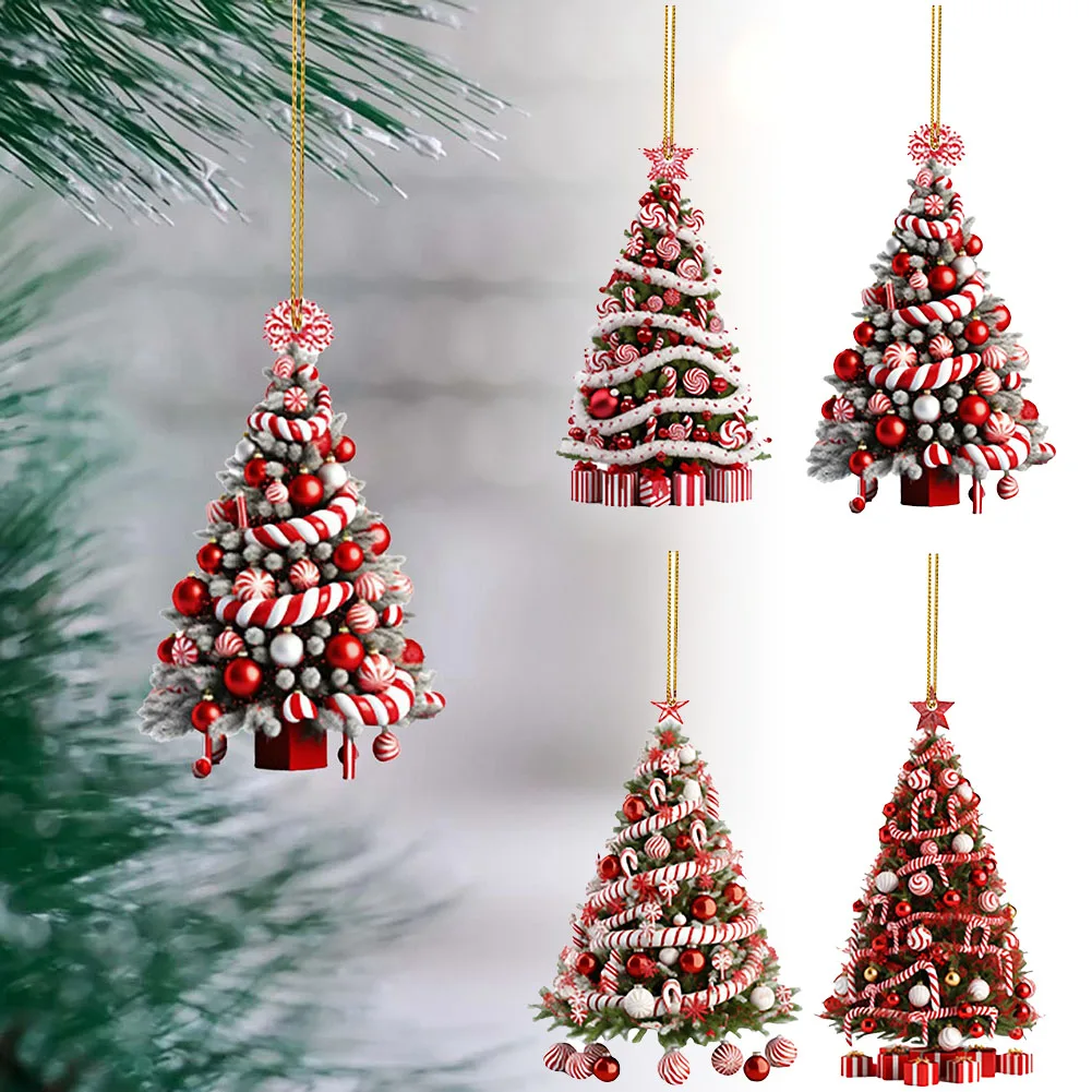 New Year 2024 Light Reflection 2D Christmas Tree Pendant Gifts Decor Ornaments Christmas Festive Party Supplies
New Year 2024 Light Reflection 2D Christmas Tree Pendant Gifts Decor Ornaments Christmas Festive Party Supplies