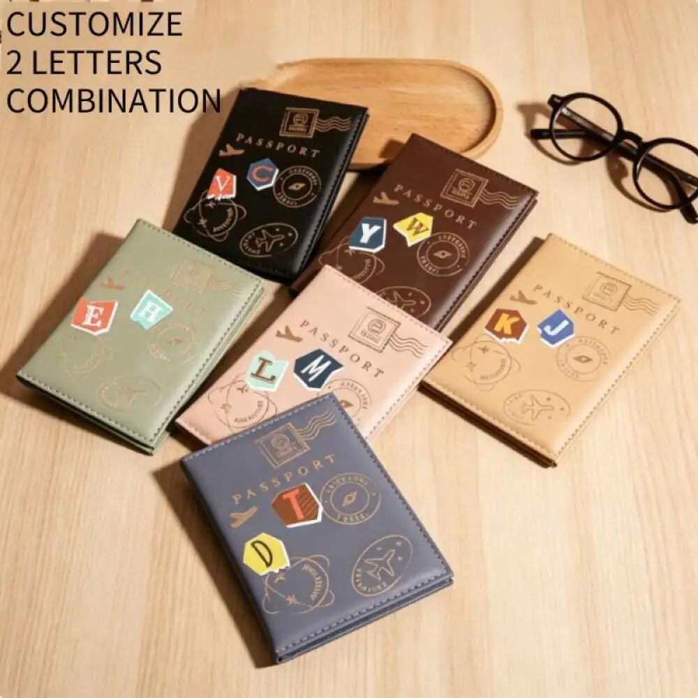 Personalized Initial Passport Cover Custom Monogram Pu Leather Passport Holder Travel Wallet forBridesmaid Wedding Birthday Gift
Personalized Initial Passport Cover Custom Monogram Pu Leather Passport Holder Travel Wallet forBridesmaid Wedding Birthday Gift