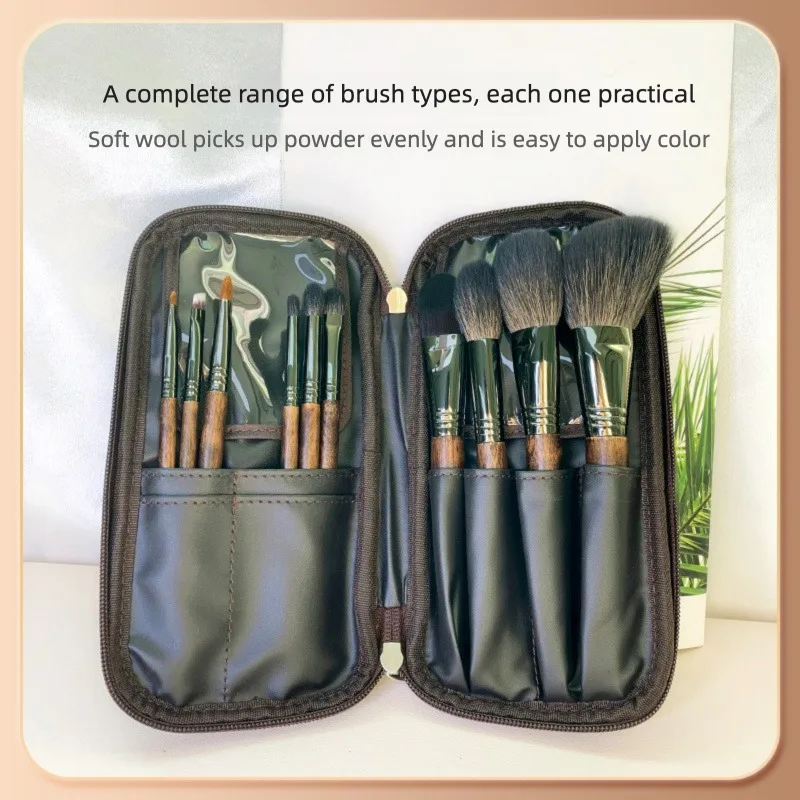 Hot-selling 10 Sets Of Animal Hair Makeup Brushes, Portable Wool Cover Brushes, Special Beauty Tools For Makeup Artists
Hot-selling 10 Sets Of Animal Hair Makeup Brushes, Portable Wool Cover Brushes, Special Beauty Tools For Makeup Artists