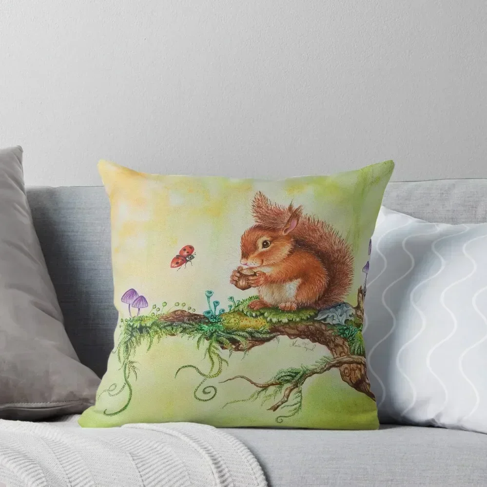 Squirrel and ladybug by Maria Tiqwah Throw Pillow Cushions For Sofa Cushions For Decorative Sofa luxury sofa pillows pillow
Squirrel and ladybug by Maria Tiqwah Throw Pillow Cushions For Sofa Cushions For Decorative Sofa luxury sofa pillows pillow