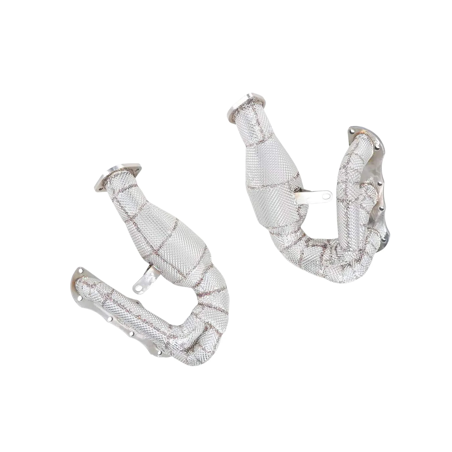 YT 304 Stainless Steel Exhaust Manifold & Downpipe (with Catalyst) for Porsche Boxster Cayman 981 2.7
YT 304 Stainless Steel Exhaust Manifold & Downpipe (with Catalyst) for Porsche Boxster Cayman 981 2.7