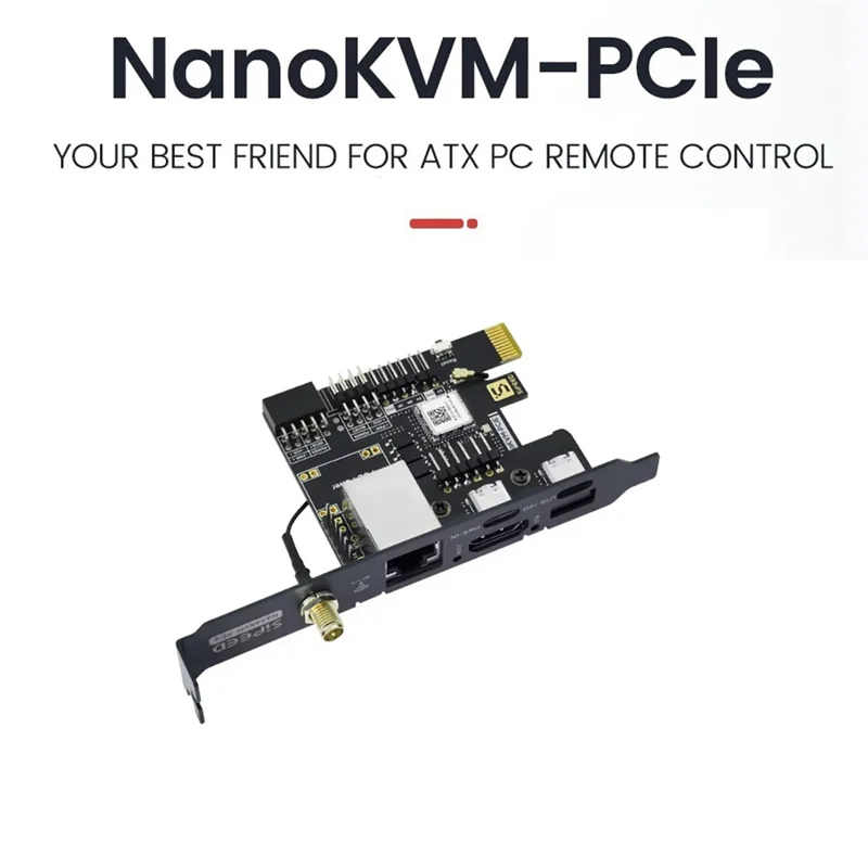 B86B-Nanokvm-Pcie Pikvm Mini Remote Control Operation And Maintenance Server With PCIE WIFI, Nanokvm-Pcie-WIFI-Kit
B86B-Nanokvm-Pcie Pikvm Mini Remote Control Operation And Maintenance Server With PCIE WIFI, Nanokvm-Pcie-WIFI-Kit