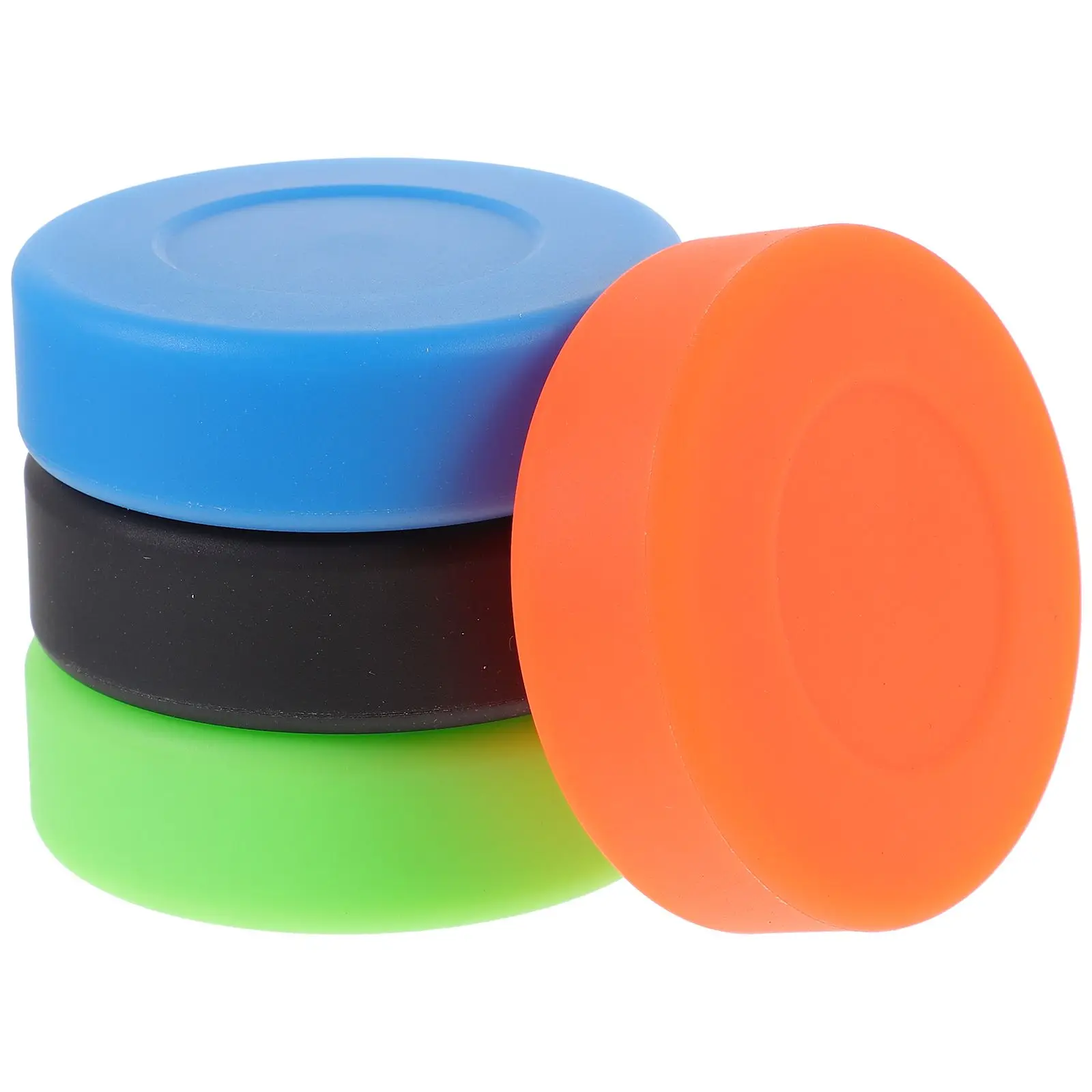 4pcs PVC Hockey Puck for Training Practicing Lightweight High Density Smooth Surface Sports Supplies
4pcs PVC Hockey Puck for Training Practicing Lightweight High Density Smooth Surface Sports Supplies