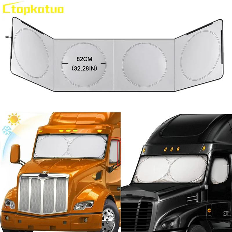 Truck Double-ring Folding Sunshade Truck Windshield Car UV Protection Sunshade Auto Windscreen Visor Cover Accessories
Truck Double-ring Folding Sunshade Truck Windshield Car UV Protection Sunshade Auto Windscreen Visor Cover Accessories