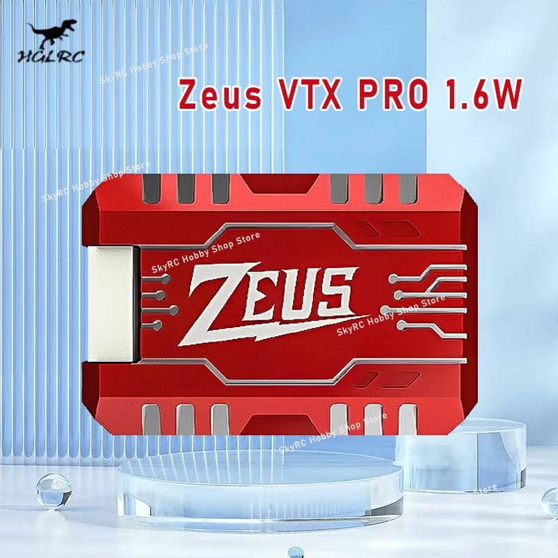 HGLRC Zeus VTX PRO,5.8G 40CH 1.6W VTX,Adjustable PIT/25/400/800/1600mW,Built-in Mic for FPV Racing Parts
HGLRC Zeus VTX PRO,5.8G 40CH 1.6W VTX,Adjustable PIT/25/400/800/1600mW,Built-in Mic for FPV Racing Parts