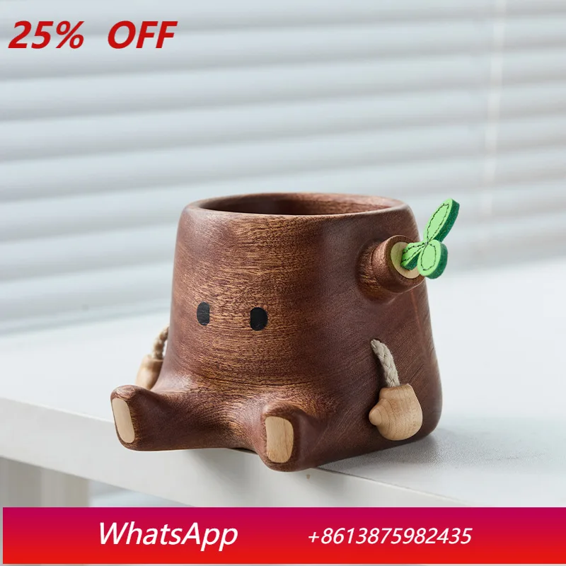 LTT stump pen holder creative cute office desktop pen insert solid wooden storage ornament
LTT stump pen holder creative cute office desktop pen insert solid wooden storage ornament