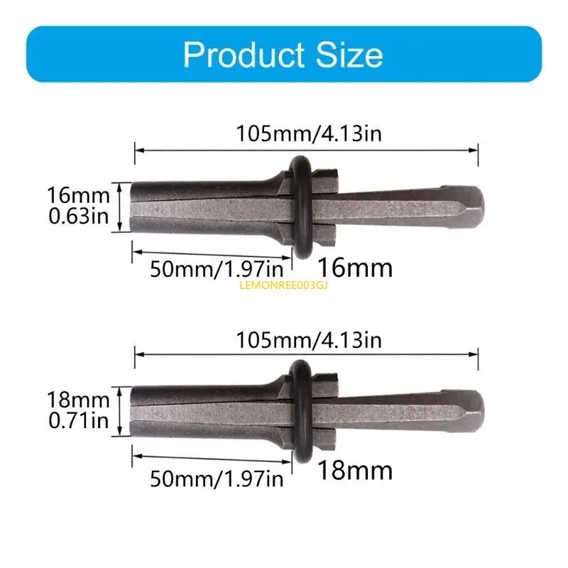 M4YC 5Pcs 16/18mm Stone Splitting Tool Metal Plug Wedges Stone Splitters Hand Tool
M4YC 5Pcs 16/18mm Stone Splitting Tool Metal Plug Wedges Stone Splitters Hand Tool