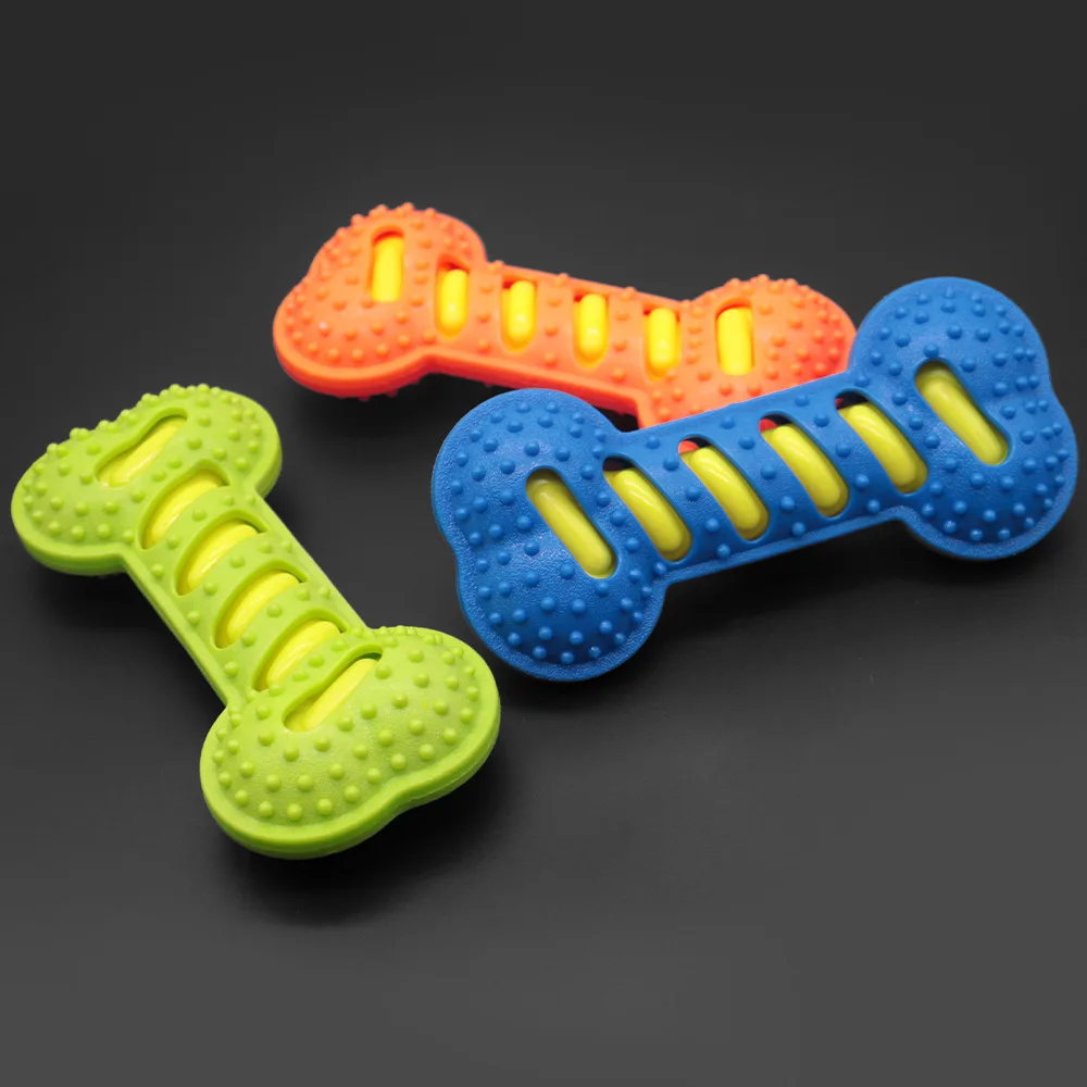 Dog Teething Toys Interactive Bite-Resistant Teeth Cleaning Sticks Sounding Dog Toys Self-Entertainment
Dog Teething Toys Interactive Bite-Resistant Teeth Cleaning Sticks Sounding Dog Toys Self-Entertainment