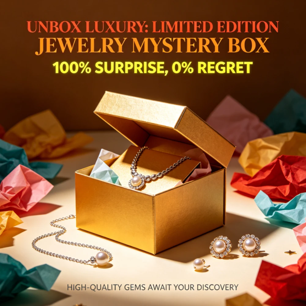 Collector Exclusive Rare Jewelry Mystery Blind Box Random Limited Designer Ornaments Lucky Treasure Box Jewelry Collection Must Have
Collector Exclusive Rare Jewelry Mystery Blind Box Random Limited Designer Ornaments Lucky Treasure Box Jewelry Collection Must Have