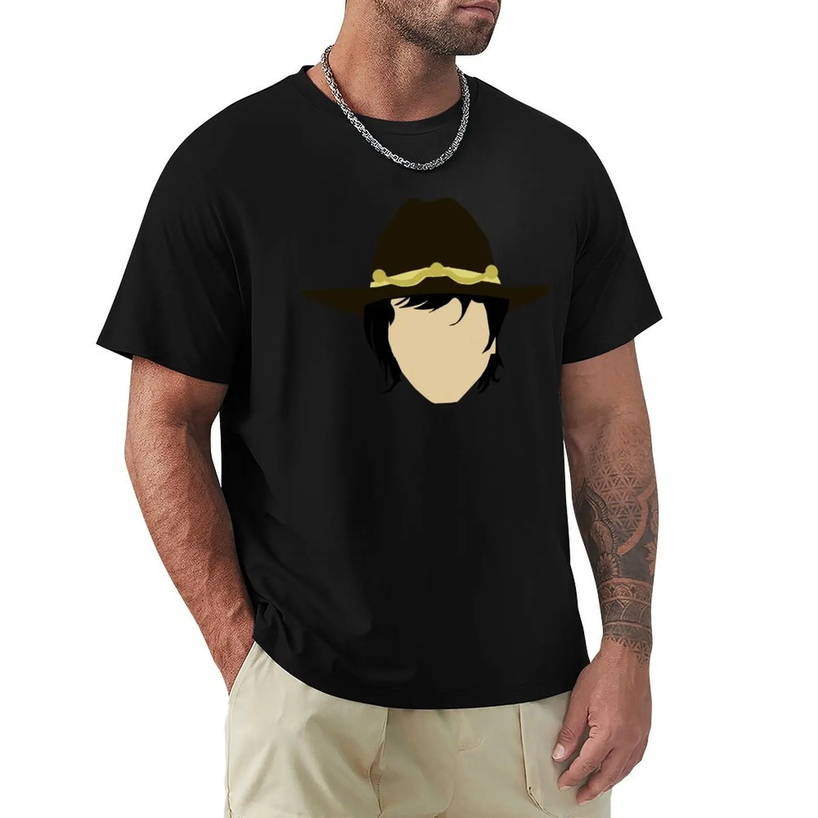 Carl Grimes / Flat Design T-Shirt Large Size Short Sleeve T-Shirt
Carl Grimes / Flat Design T-Shirt Large Size Short Sleeve T-Shirt
