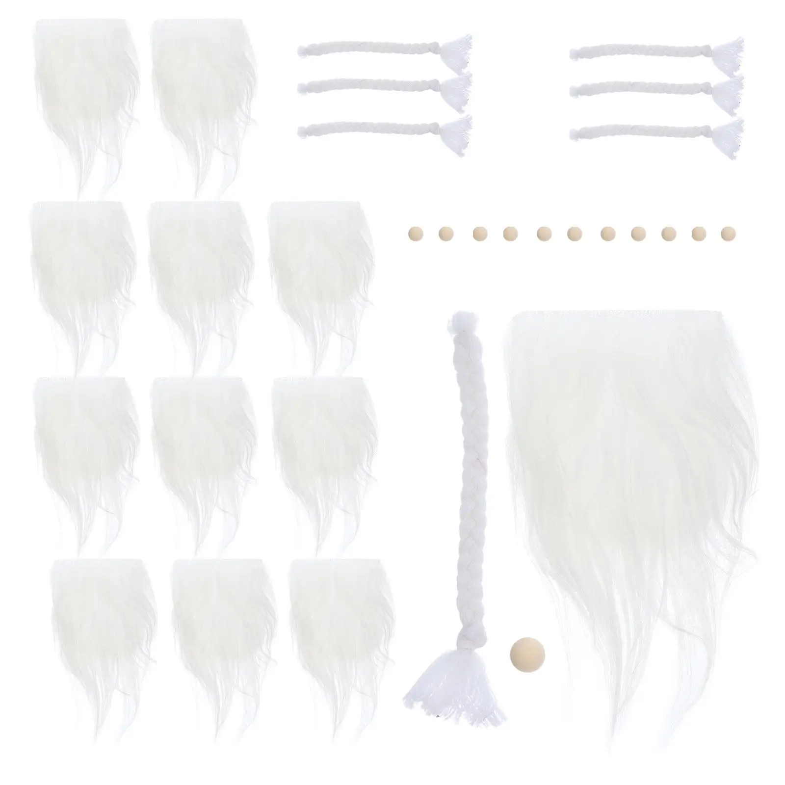 Набор для изготовления гномов: косы, бороды, деревянные бусины, носы, длинные волосы, ткань. Материалы для рукоделия и праздничного декора.
Набор для изготовления гномов: косы, бороды, деревянные бусины, носы, длинные волосы, ткань. Материалы для рукоделия и праздничного декора.