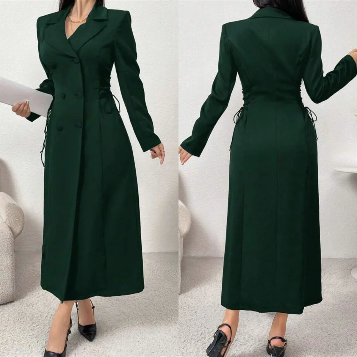 Customized Simple Green Jersey Evening Dress Elegant V-Neck Long Sleeves Homecoming Dresses Classic Special Occasion Gowns
Customized Simple Green Jersey Evening Dress Elegant V-Neck Long Sleeves Homecoming Dresses Classic Special Occasion Gowns