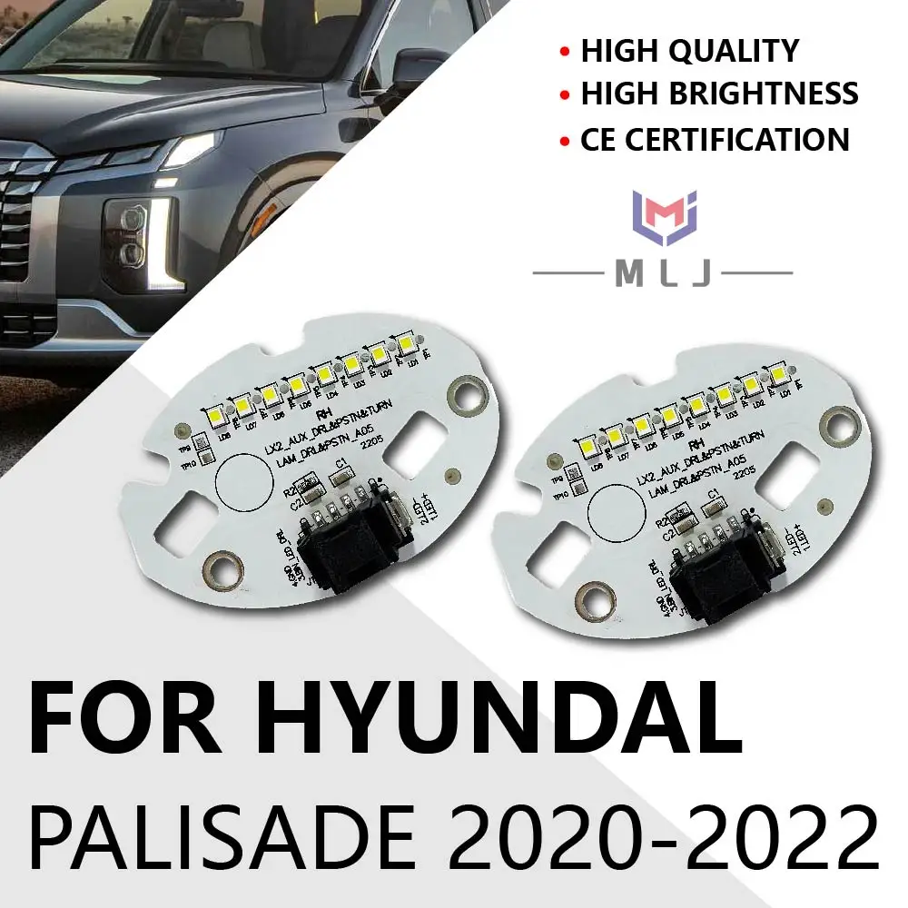 For Hyundai Palisade 2020 2021 2022 LED White Headlight DRL Boards DRL Light Source Module Chips Angel Eyes Car Accessories
For Hyundai Palisade 2020 2021 2022 LED White Headlight DRL Boards DRL Light Source Module Chips Angel Eyes Car Accessories