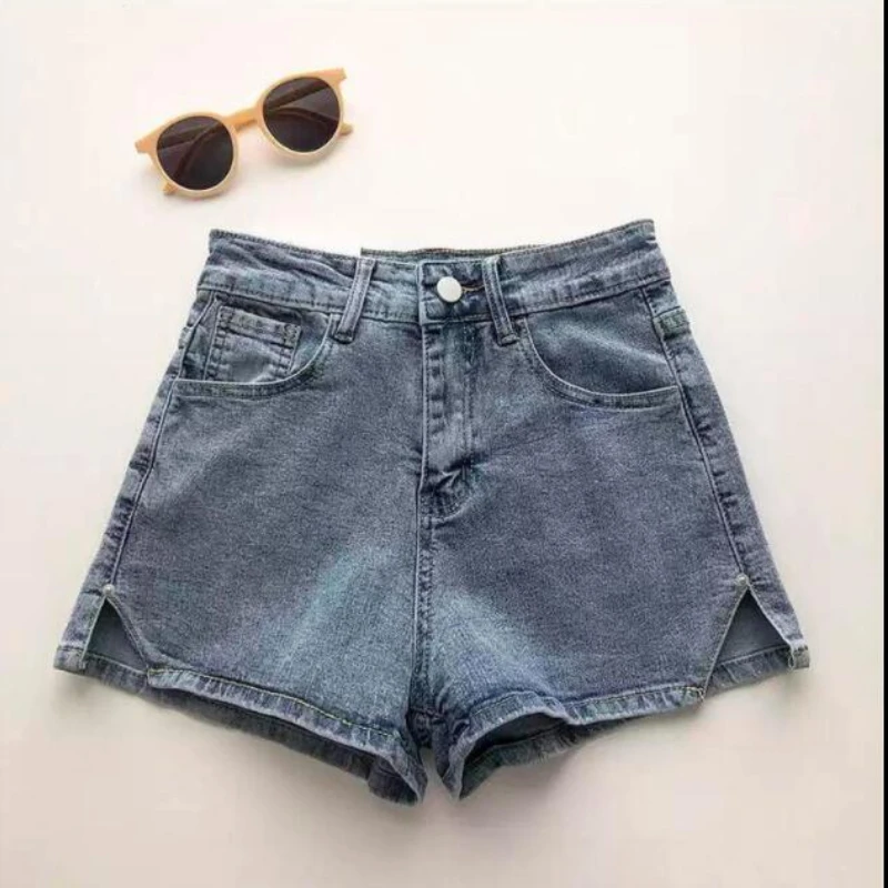 Summer New High Waist Denim Shorts Pants Women's A-line Pants Korean Version Was Thin Black Thin Loose Hot Women Pants
Summer New High Waist Denim Shorts Pants Women's A-line Pants Korean Version Was Thin Black Thin Loose Hot Women Pants