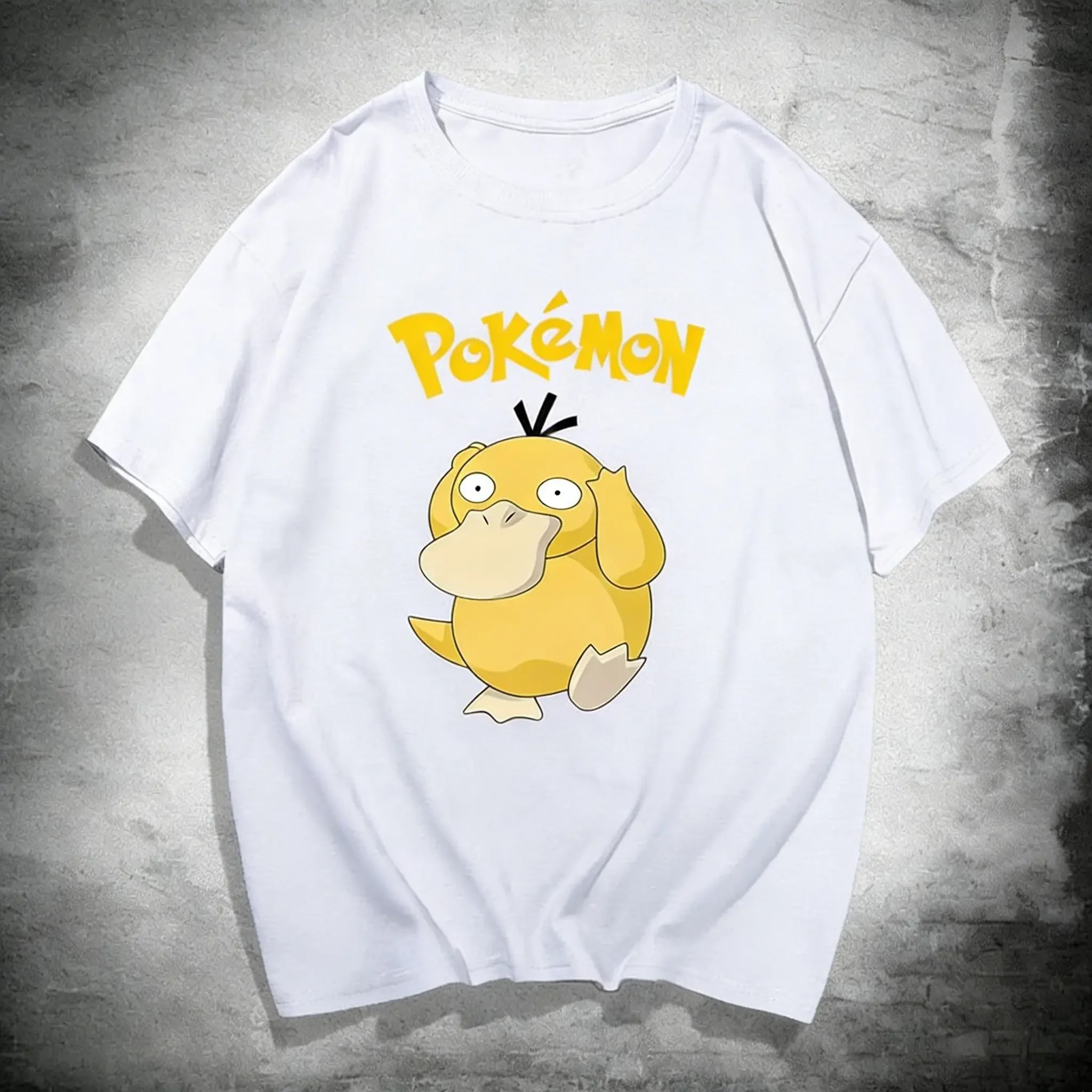 Unisex Oversized Pokemon Psyduck T Shirt Man Kids 2026 Summer Y2k Short Sleeve Tee Tops Streetwear Casual Parent-child Clothing
Unisex Oversized Pokemon Psyduck T Shirt Man Kids 2026 Summer Y2k Short Sleeve Tee Tops Streetwear Casual Parent-child Clothing