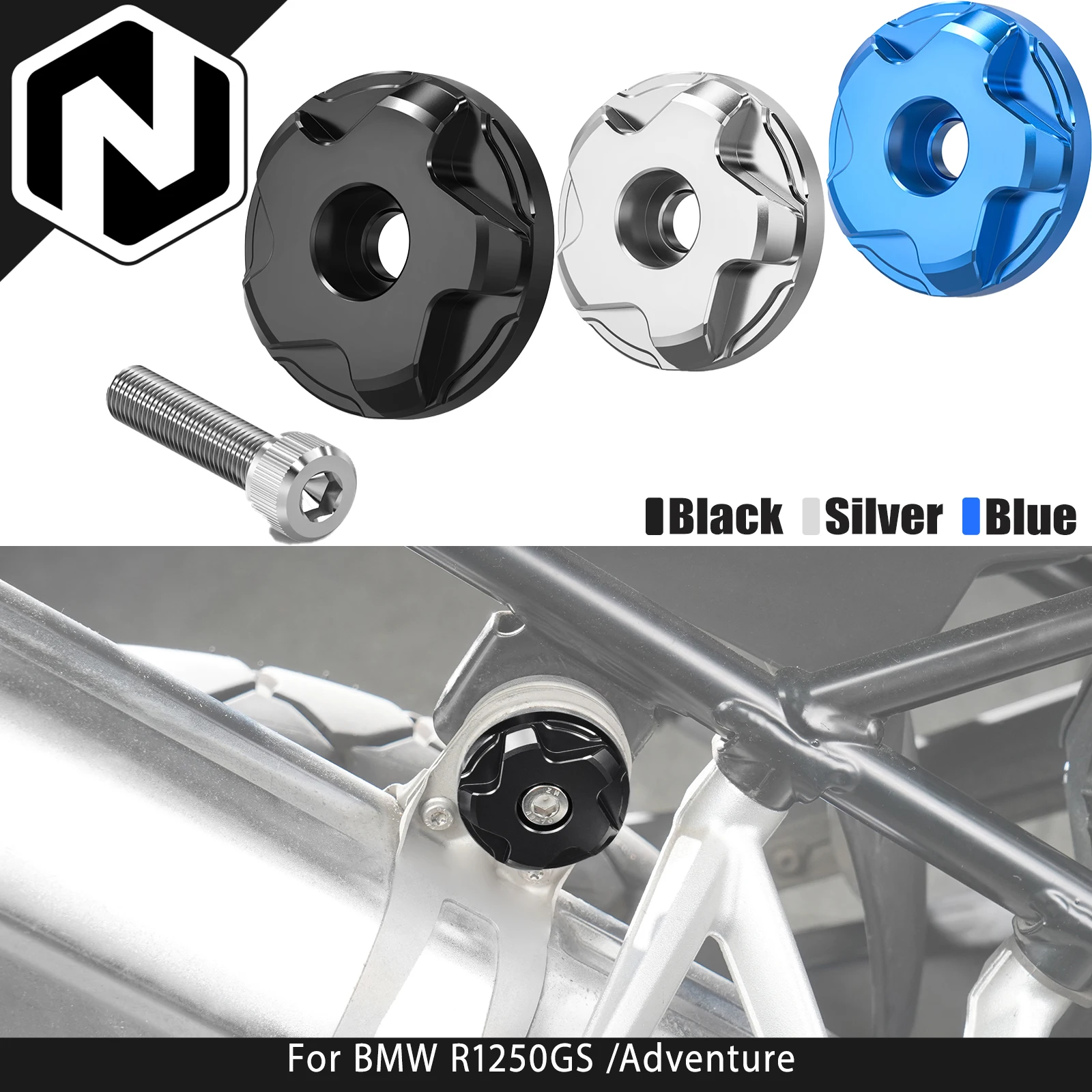 NICECNC For BMW R1250GS Adventure 2019-2024 Motorcycle Exhaust Hanger Bolt For BMW R1250GS 19-2024 R1250GSA R1250 GSA 2024 2023
NICECNC For BMW R1250GS Adventure 2019-2024 Motorcycle Exhaust Hanger Bolt For BMW R1250GS 19-2024 R1250GSA R1250 GSA 2024 2023