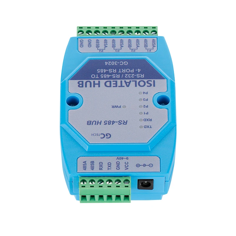 Четырехходовой концентратор Modbus485 Ретранслятор RS-485 Фотоэлектрическая изоляция 1 в 4 выхода, молниезащита Промышленный GC-3024
Четырехходовой концентратор Modbus485 Ретранслятор RS-485 Фотоэлектрическая изоляция 1 в 4 выхода, молниезащита Промышленный GC-3024