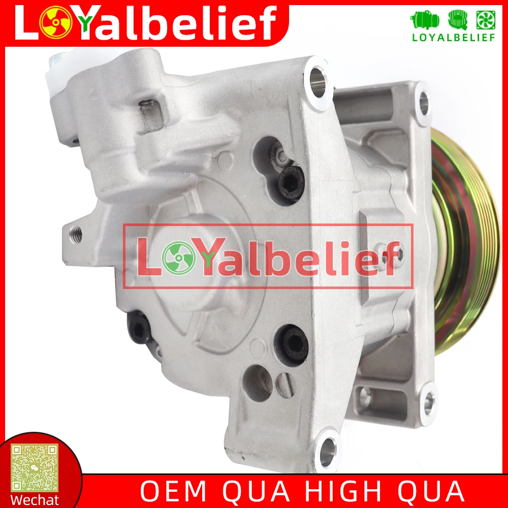 Auto DKV11G AC Compressor For 2000- Nissan Almera Mk II Sunny N16 1.6 1.8 2.0 506021-5400 5060215400 92600-4M410 926004M410
Auto DKV11G AC Compressor For 2000- Nissan Almera Mk II Sunny N16 1.6 1.8 2.0 506021-5400 5060215400 92600-4M410 926004M410