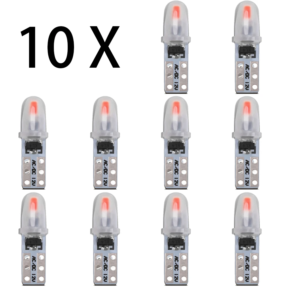 2/10pcs T5 W3W 2SMD 3014 Dashboard Car LED Bulbs 12V DC W1.2W 70 73 74 79 85 Indicator Wedge Auto Instrument Warming Lamp
2/10pcs T5 W3W 2SMD 3014 Dashboard Car LED Bulbs 12V DC W1.2W 70 73 74 79 85 Indicator Wedge Auto Instrument Warming Lamp