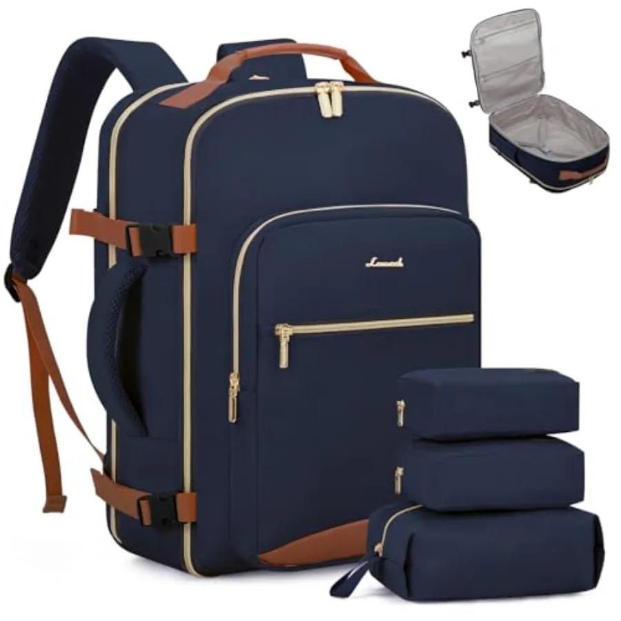 Travel Backpack for Women and Men 40L, Airline Approved Carry On Backpack Travel Essentials, TSA Carry on Luggage, Waterproof P
Travel Backpack for Women and Men 40L, Airline Approved Carry On Backpack Travel Essentials, TSA Carry on Luggage, Waterproof P
