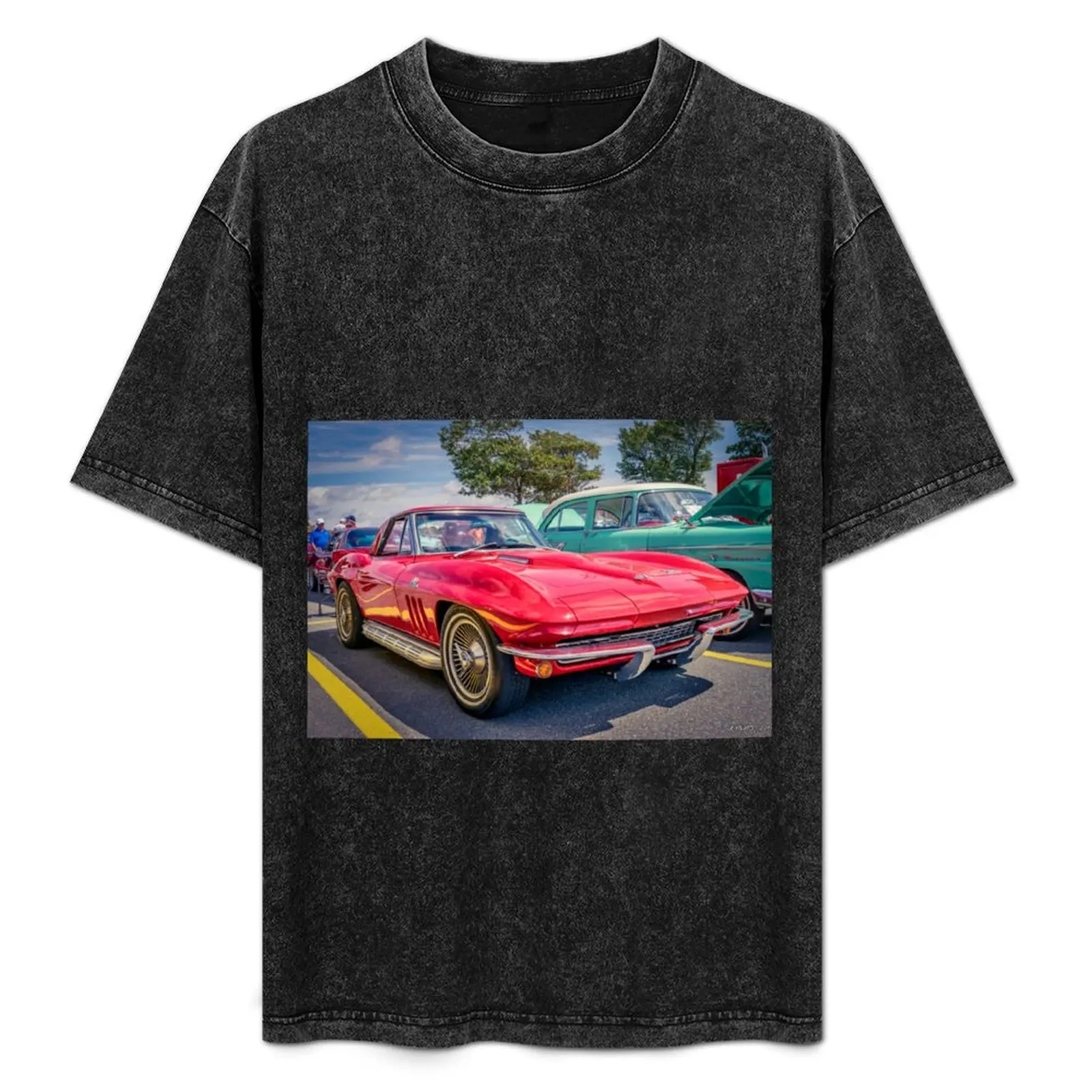 1966 Corvette Sting Ray C2 convertible T-Shirt Casual Everyday Short Sleeve T-Shirt
1966 Corvette Sting Ray C2 convertible T-Shirt Casual Everyday Short Sleeve T-Shirt