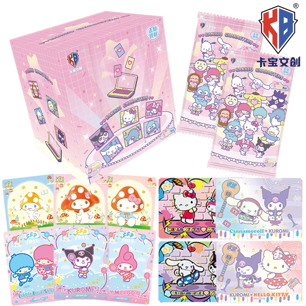 KABAO натуральная коллекционная карта Sanrio, детская любимая звезда, семейный концерт, тематическая карта, изысканное мастерство, рождественские подарки
KABAO натуральная коллекционная карта Sanrio, детская любимая звезда, семейный концерт, тематическая карта, изысканное мастерство, рождественские подарки
