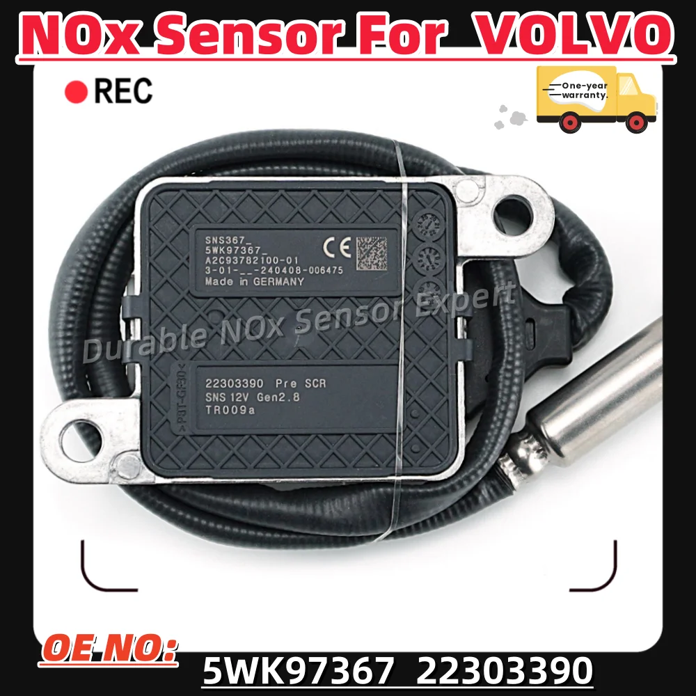 22303390 5WK97367 New Nitrogen Oxide Car Inlet Nox Sensor For Volvo D11 D13 For Mack MP7 MP8 Truck VNL 21567764 21479638
22303390 5WK97367 New Nitrogen Oxide Car Inlet Nox Sensor For Volvo D11 D13 For Mack MP7 MP8 Truck VNL 21567764 21479638