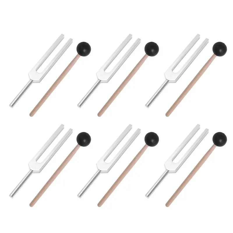 ABKV-6X Aluminum Alloy + Wood Tuning Fork Chakra Hammer Ball Diagnostic 528HZ With Mallet Set
ABKV-6X Aluminum Alloy + Wood Tuning Fork Chakra Hammer Ball Diagnostic 528HZ With Mallet Set