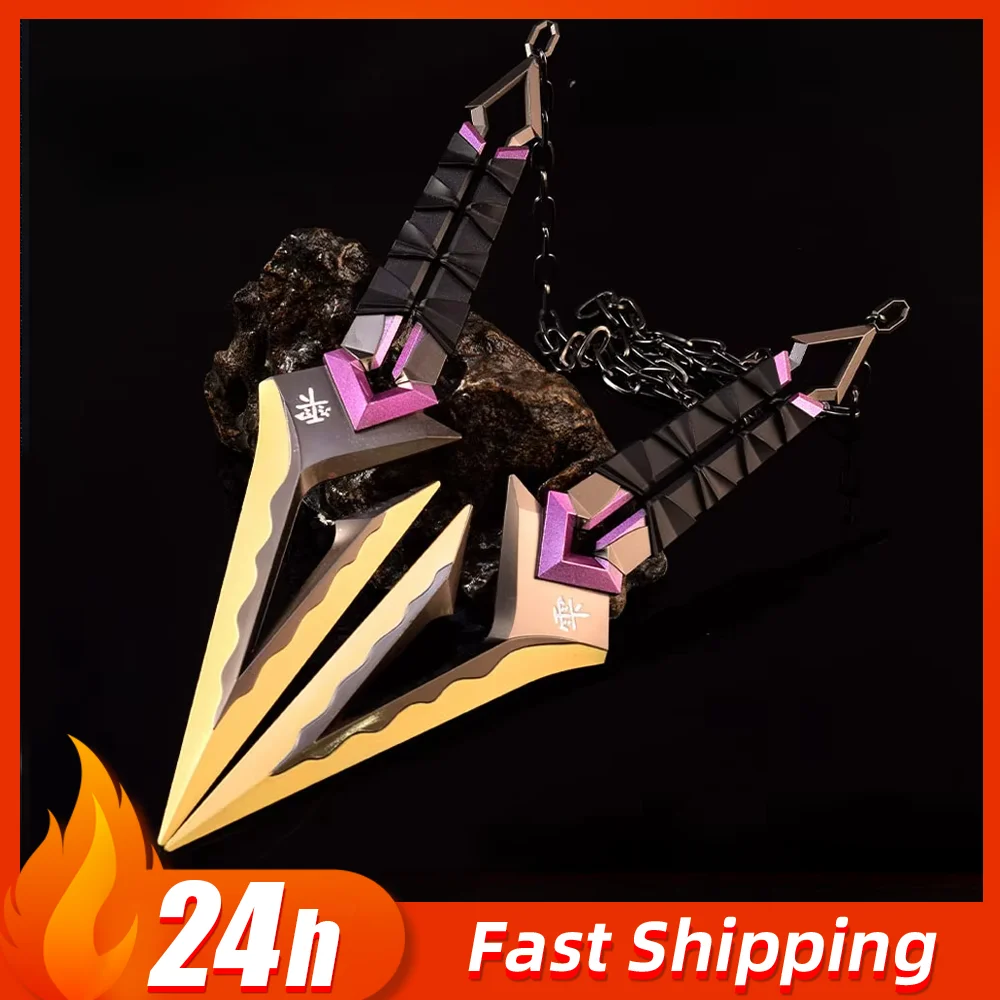 22CM Valorant Knife Game Periphery Kuronami No Yaiba Weapon Ornaments Collectible Outdoor Train Model Cosplay karambit Boy Toy
22CM Valorant Knife Game Periphery Kuronami No Yaiba Weapon Ornaments Collectible Outdoor Train Model Cosplay karambit Boy Toy