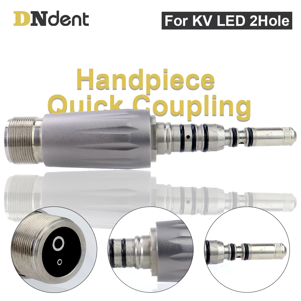 Dental LED Quick Coupler Coupling Fit Fiber Optic Handpiece 2hole Connect Dentistry tools
Dental LED Quick Coupler Coupling Fit Fiber Optic Handpiece 2hole Connect Dentistry tools