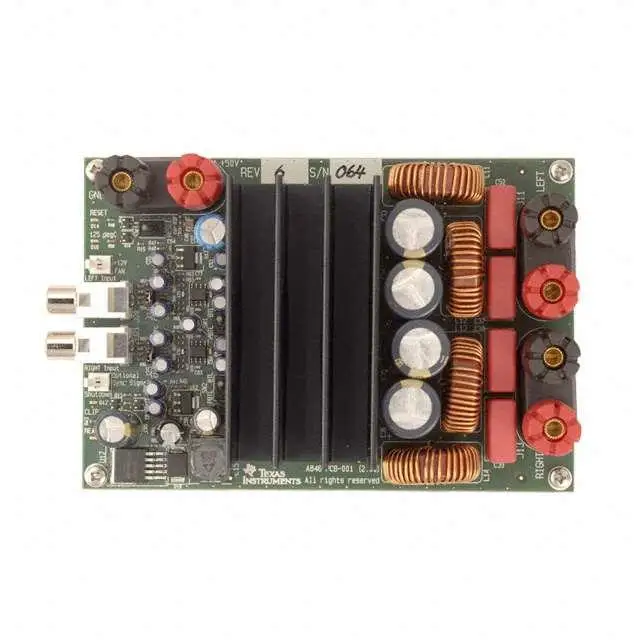 New TAS5630DKD2EVM EVAL MODULE FOR TAS5630
New TAS5630DKD2EVM EVAL MODULE FOR TAS5630