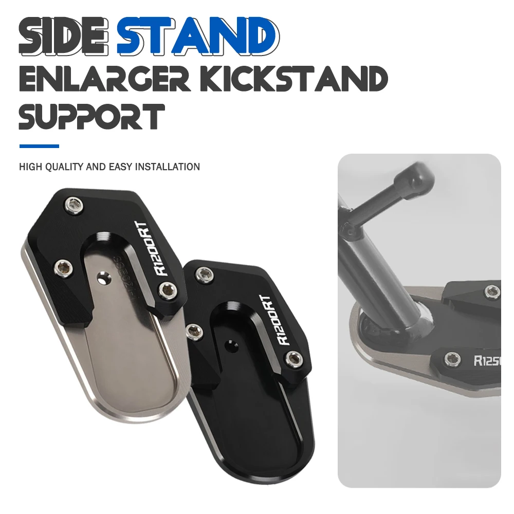 FOR BMW R1200RT R1250RT Side Stand Enlarge Plate Kickstand Extension R1250RS R1200 R1250 RT RS 2014 2015 2016 2017 2018 - 2023
FOR BMW R1200RT R1250RT Side Stand Enlarge Plate Kickstand Extension R1250RS R1200 R1250 RT RS 2014 2015 2016 2017 2018 - 2023