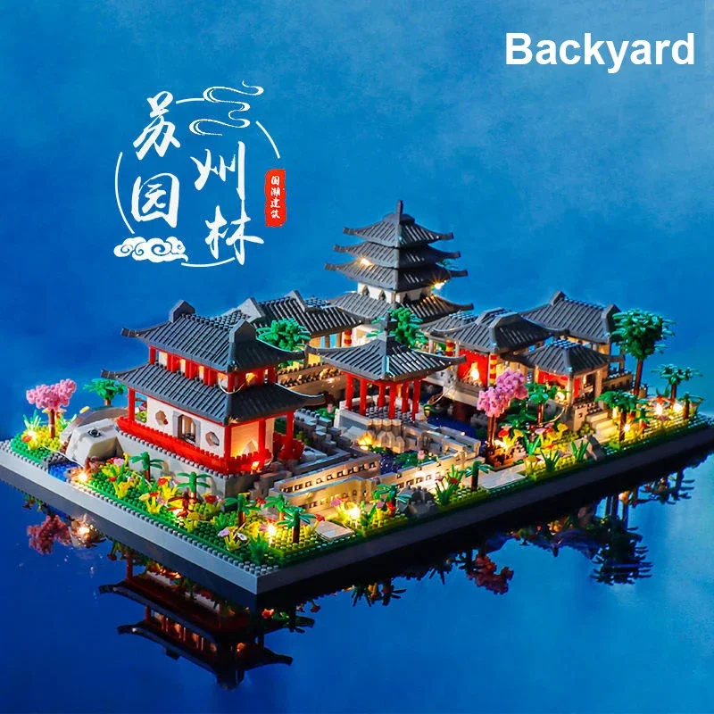 9234pcs City Street View China Suzhou Garden Model Building Blocks Traditional Architecture Micro Block Bricks Adult Collection
9234pcs City Street View China Suzhou Garden Model Building Blocks Traditional Architecture Micro Block Bricks Adult Collection