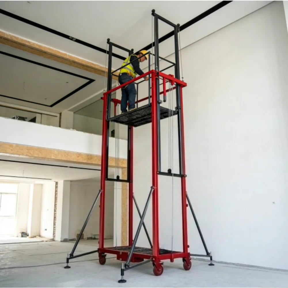 Portable Mobile Lifting Scaffolding Electric Remote Control Lifting Platform Suitable Decoration Construction Sites Warehouses
Portable Mobile Lifting Scaffolding Electric Remote Control Lifting Platform Suitable Decoration Construction Sites Warehouses