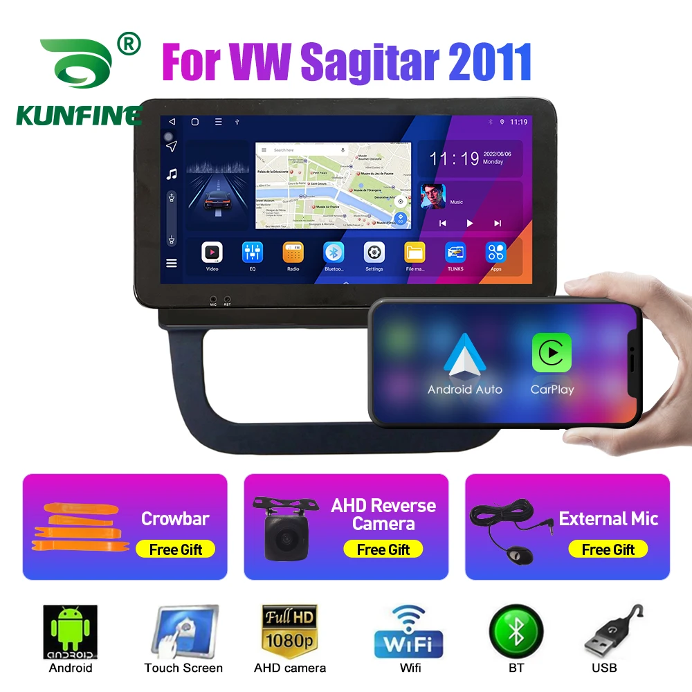 10,33-дюймовый автомобильный радиоприемник для VW Sagitar 2011, 2Din, Android, восьмиядерный автомобильный стерео DVD, GPS-навигационный плеер, экран QLED Carplay
10,33-дюймовый автомобильный радиоприемник для VW Sagitar 2011, 2Din, Android, восьмиядерный автомобильный стерео DVD, GPS-навигационный плеер, экран QLED Carplay