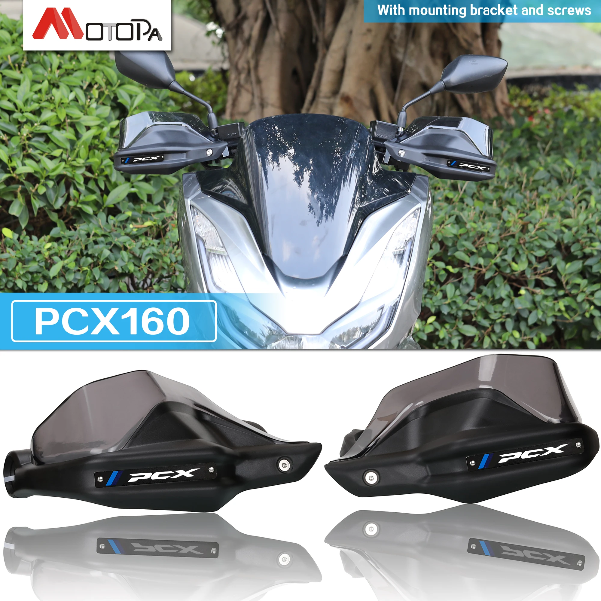NEW with logo PCX Motorcycle Handguards For HONDA PCX160 PCX 160 handlebar Hand Guards Protectors
NEW with logo PCX Motorcycle Handguards For HONDA PCX160 PCX 160 handlebar Hand Guards Protectors 