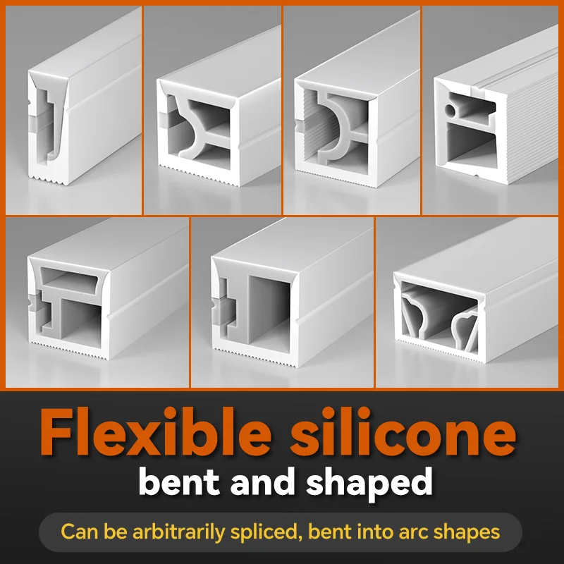The side-bent silicone rubber sleeve diffuser is waterproof and can be bent and deformed. The lampshade contour is 1-10 meters o
The side-bent silicone rubber sleeve diffuser is waterproof and can be bent and deformed. The lampshade contour is 1-10 meters o